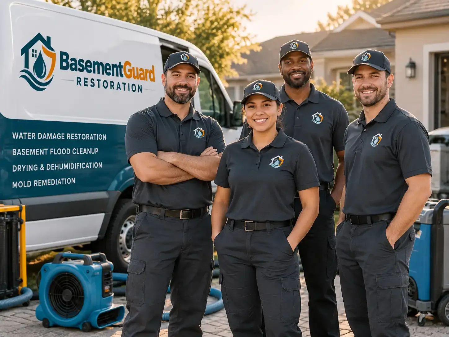 Basement Water Damage Restoration company in Shirley Mills, ME
